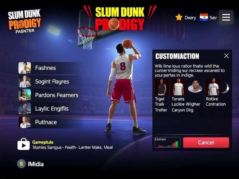 Slum Dunk Prodigy Character Customization